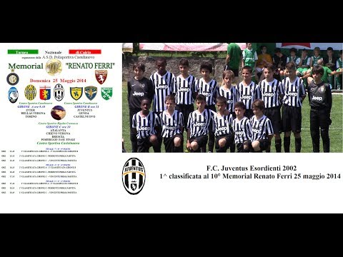 F.C. Juventus Esordienti 2002: la vittoria al 10° Memorial Ferri - Crema 25/05/2014