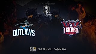 Tricked vs Outlaws - GOCL S5 - map2 - de_train (hokeX, Monkey)