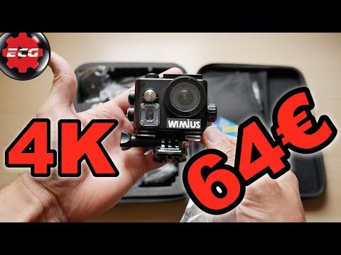 Cámara de accion WIMIUS 4K por 64€