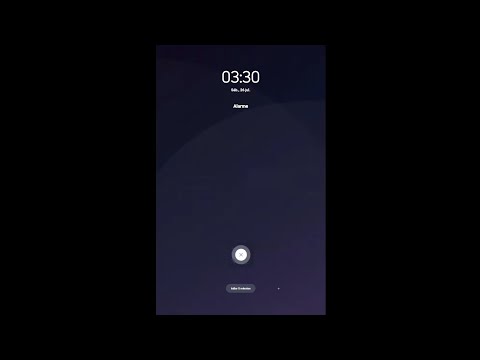 Samsung Galaxy Tab S6 Lite Alarm Clock - One Ui 3.0 - Android 11