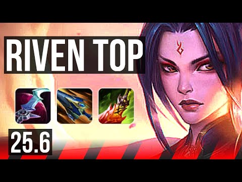 RIVEN vs POPPY (TOP) | Comeback, 10 solo kills, 16/3/6, Godlike, 39k DMG | EUW Diamond | 25.6