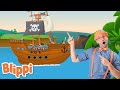 Blippi  | Blippi Pirate Song!! | Educational Videos for Toddlers | Cars for Children