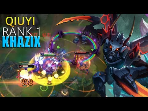 [RANK 1 KHAZIX] QIUYI KHAZIX VS KAYN