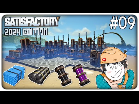 ESTRAIAMO IL PETROLIO E PRODUCIAMO PLASTICA, GOMMA E CARBURANTE | Satisfactory 2024 - ep.09
