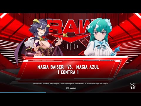 WWE 2K24 MAGIA BAISER VS MAGIA AZUL
