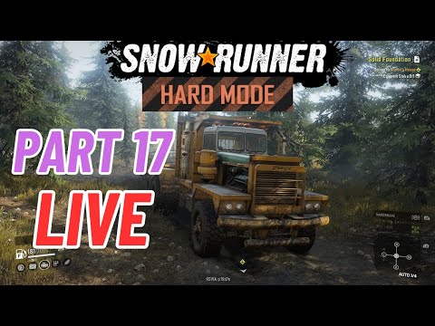 Snowrunner Hardmode PS5 Playthrough Part 17