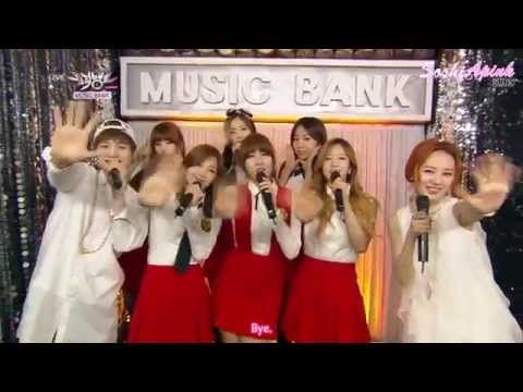 [SoshiAPinkSubs] [140411] KBS2 Music Bank Waiting Room - A Pink Cut