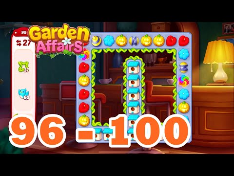 Garden Affairs  Level 96 - 100 HD Gameplay Walkthrough | Android | IOS | 57 | 58 | 59 | Puzzle Game