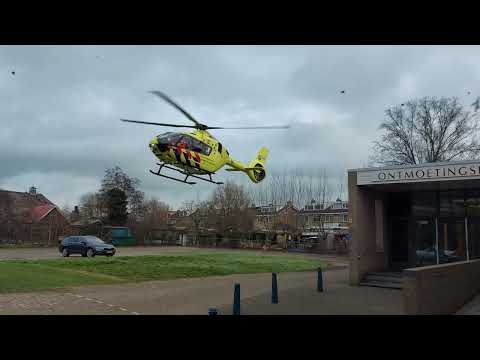 Lifeliner 2 stijgt op na melding Nieuw-Lekkerland.