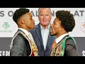 ERROL SPENCE & SHAWN PORTER COME FACE TO FACE 3 DAYS BEFORE TITLE UNIFICATION IN LOS ANGELES