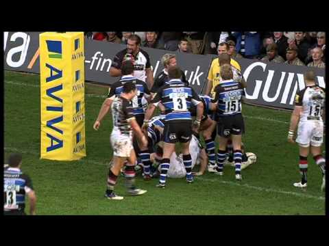 Bath Rugby 13-26 Harlequins - Aviva Premiership Rugby Highlights Round 7 | 05-11-11