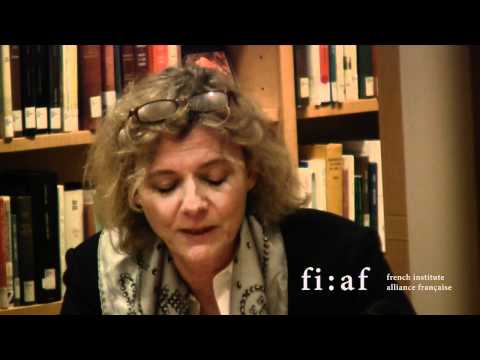 Author/Journalist Florence Aubenas @ FIAF in NYC December 1, 2010 - en francais