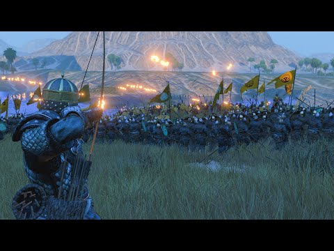 500 Fire Archers Defend the Bridge | Mount & Blade 2