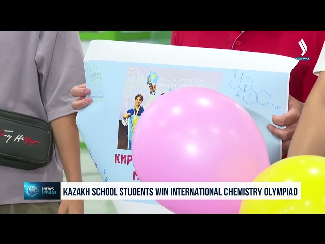 Kazakh school students win International Chemistry Olympiad