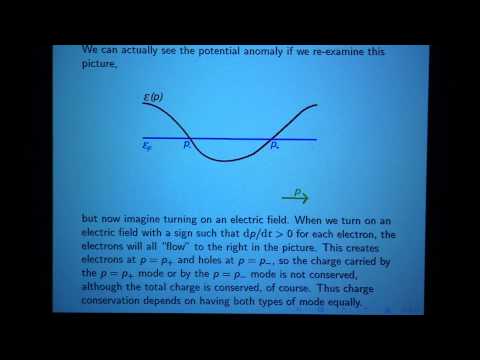 Prof. Edward Witten, "Fermions and Topological Phases I", Part 1 of 5