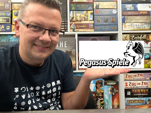 SPIEL 2023 Pegasus mit Frosted Games, Hidden Games, Edition Spielwiese, Deep Print Games, Hall Games