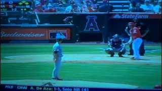 Mike Trout's first career Grand Slam 4/20/2013 vs Detroit Tigers