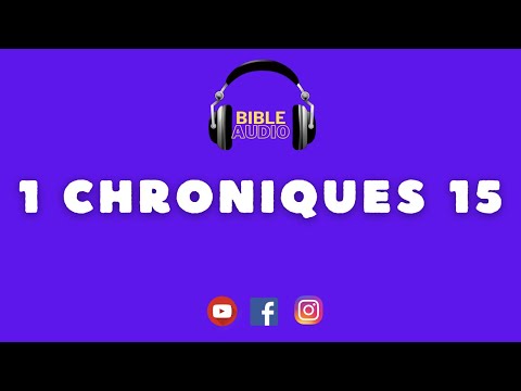 1CHRONIQUES 15 - David prépare le transport de l'arche