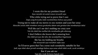 Jason Mraz - Prettiest Friend (Lirik &amp; Terjemahan)