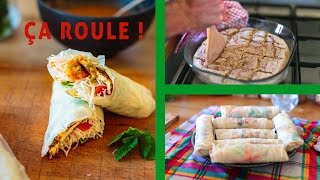 Semaine végétalienne - Jour 4 : Rouleau de printemps, poé à la banane et sortie