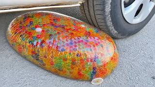 ORBEEZ COCA COLA BALLOON VS CAR, Coca Cola Zero, PowerAde, Fanta, Sprite, Fruko and Mentos Diff Unde