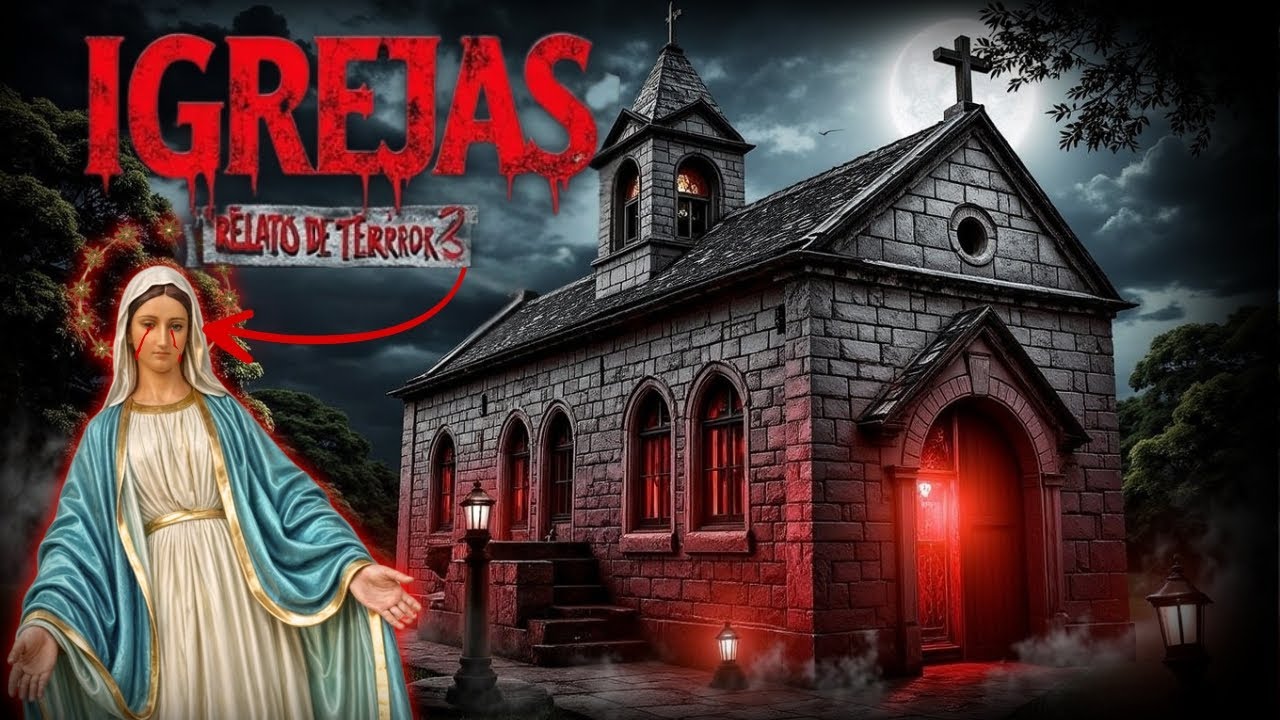 RELATOS PARANORMAIS ACONTECIDOS EM IGREJAS - HISTORIAS REAIS