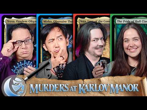Murders at Karlov Manor w/ Arin Hanson | Game Knights 67 | Magic: The Gathering Commander Gameplay