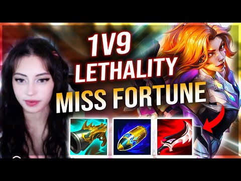 1v9 LETHALITY Miss Fortune | FULL GAMEPLAY