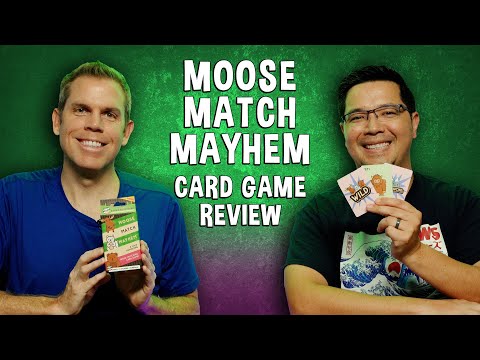 Review of Moose Match Mayhem - Party Card Game