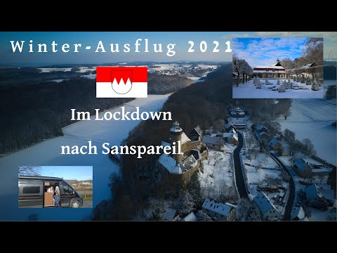 Winter-Ausflug 2021 - Im Lockdown nach Sanspareil