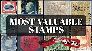 RARE STAMPS WORTH MONEY - MOST VALUABLE STAMPS!!!