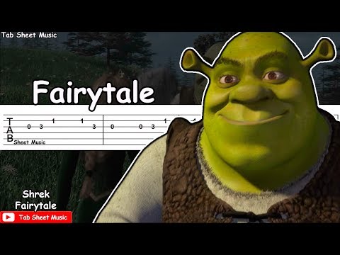 Shrek - Fairytale Guitar Tutorial Video
