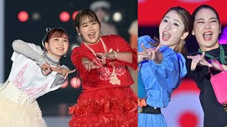 平成フラミンゴ、キラキラ衣装でステージ縦横無尽に駆け回る[Japan news]「30歳にはキツイんです」【YTFF2024】