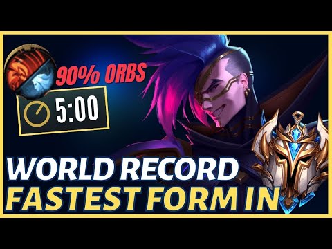 NEW WORLD RECORD Fastest Kayn Form In Challenger! | Challenger Kayn - League of Legends