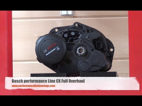 Bosch Performance Line CX, bad motor noise, every bearing changed!