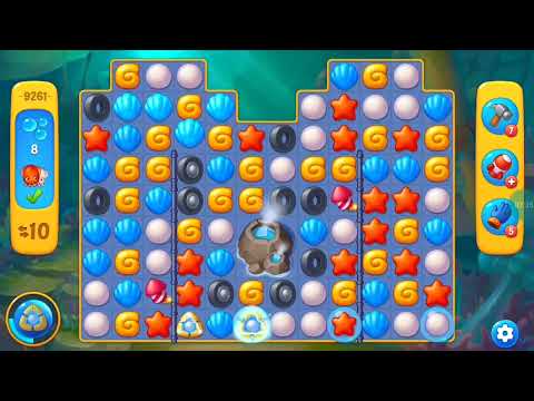 Fishdom Easy Level 9261 (with Double Bomb Booster) @choraelmin