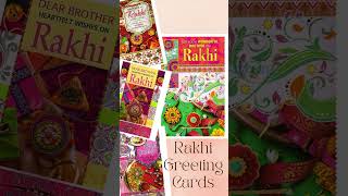 Rakhi Cards  - Rakhi Greeting Cards for Brother #rakhicard #shorts