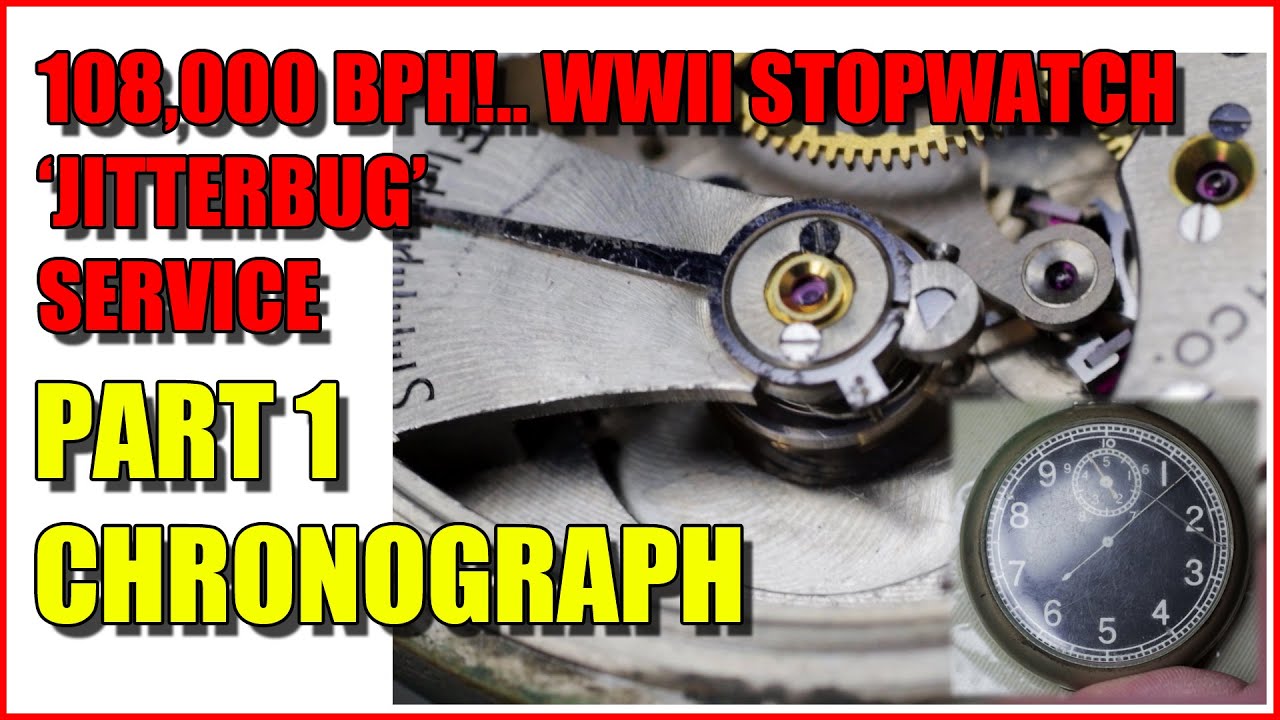 Elgin A-8 WWII Navigation Timer Service Part 1