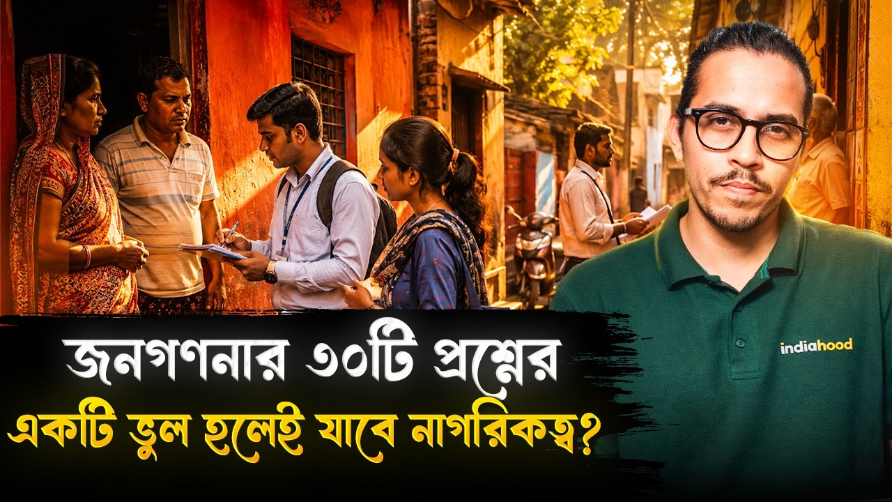 জনগণনার ৩০টি প্রশ্নের একটি ভুল হলেই চলে যাবে নাগরিকত্ব? | Census 2027 | India | Census Question 2027
