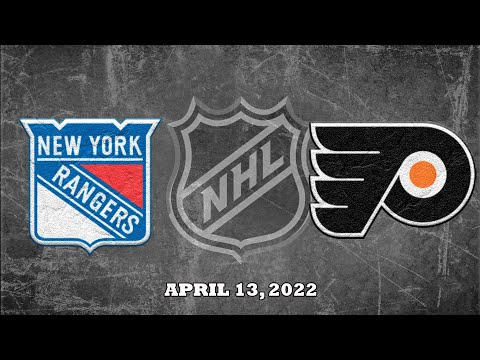NHL Rangers vs Flyers | Apr.13, 2022