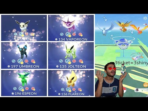 Pokemon go Leggendari SHINY!!