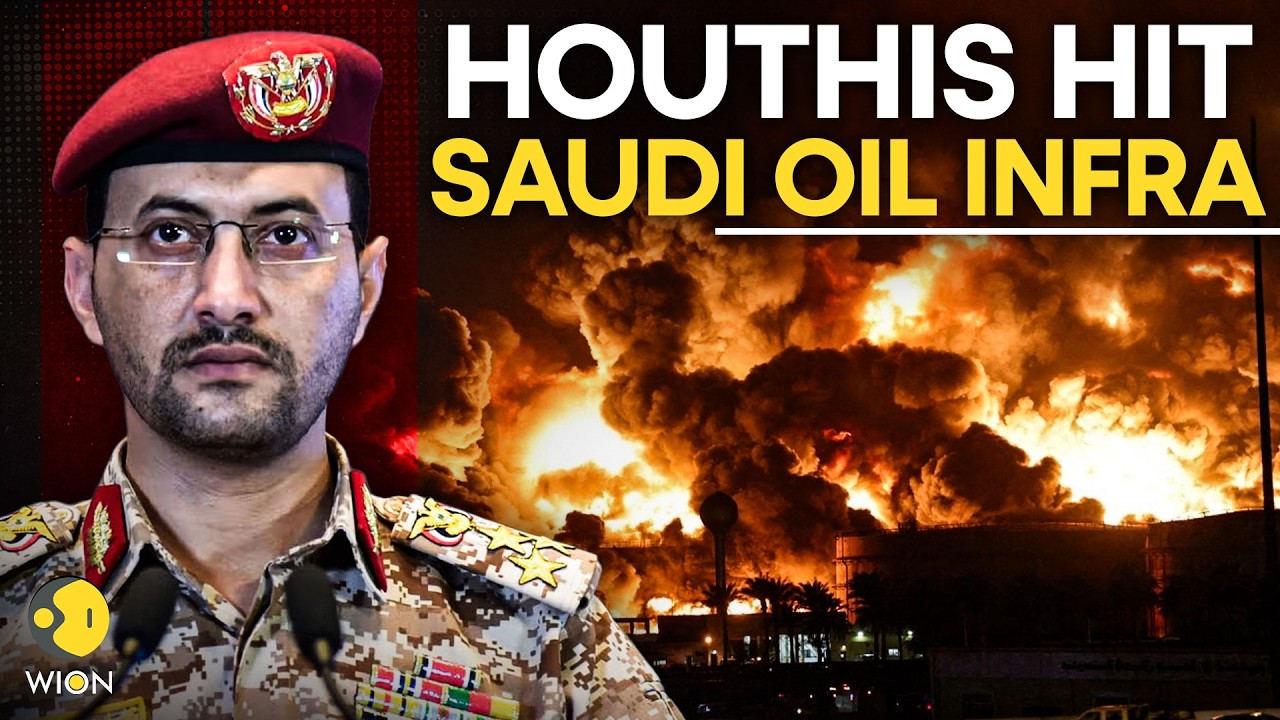 US-Iran War: Saudi Oil Infrastructure Targeted In Major Houthi Drone Attack | Red Sea Crisis Deepens
