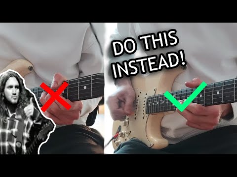How NOT to play like John Frusciante | Quick Tips