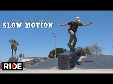 Scott Decenzo Skateboarding in Slow Motion