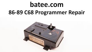 86-89 Corvette #11 - C68 HVAC Programmer Rebuild 2020 by batee.com
