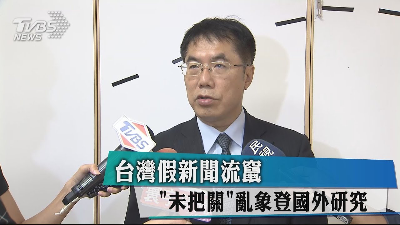 台灣假新聞流竄 「未把關」亂象登國外研究