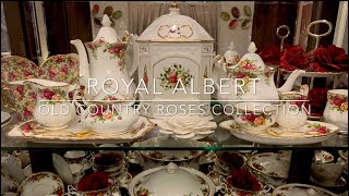 Royal Albert Old Country Roses China Collection,Royal Albert China,Royal Albert Dinnerware,Tea cups