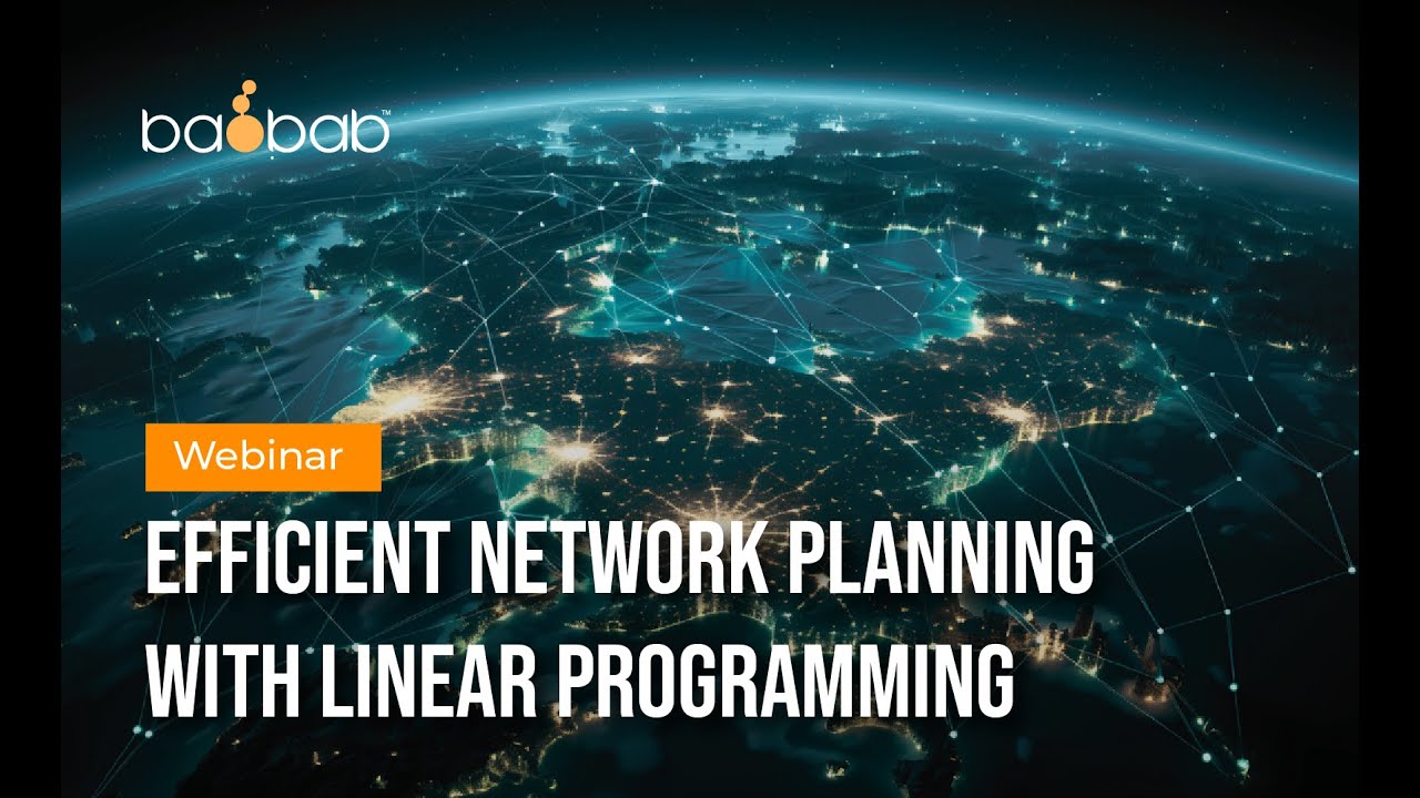 Webinar on efficient cellular network planning (English)