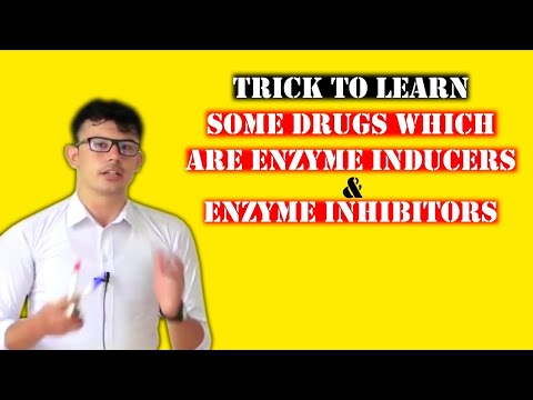 Trick to learn some drugs which are enzyme inducers and enzyme inhabitors.. pharmacology