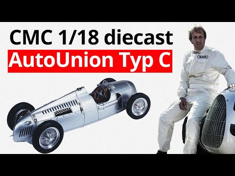 Thumbnail for CMC Auto Union Type C 1/18 - diecast review by Auto Union